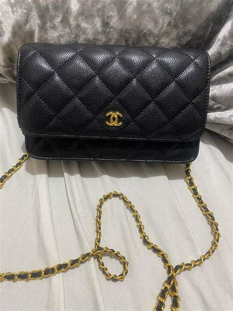 chanel paris wallet on chain|chanel wallet on chain preloved.